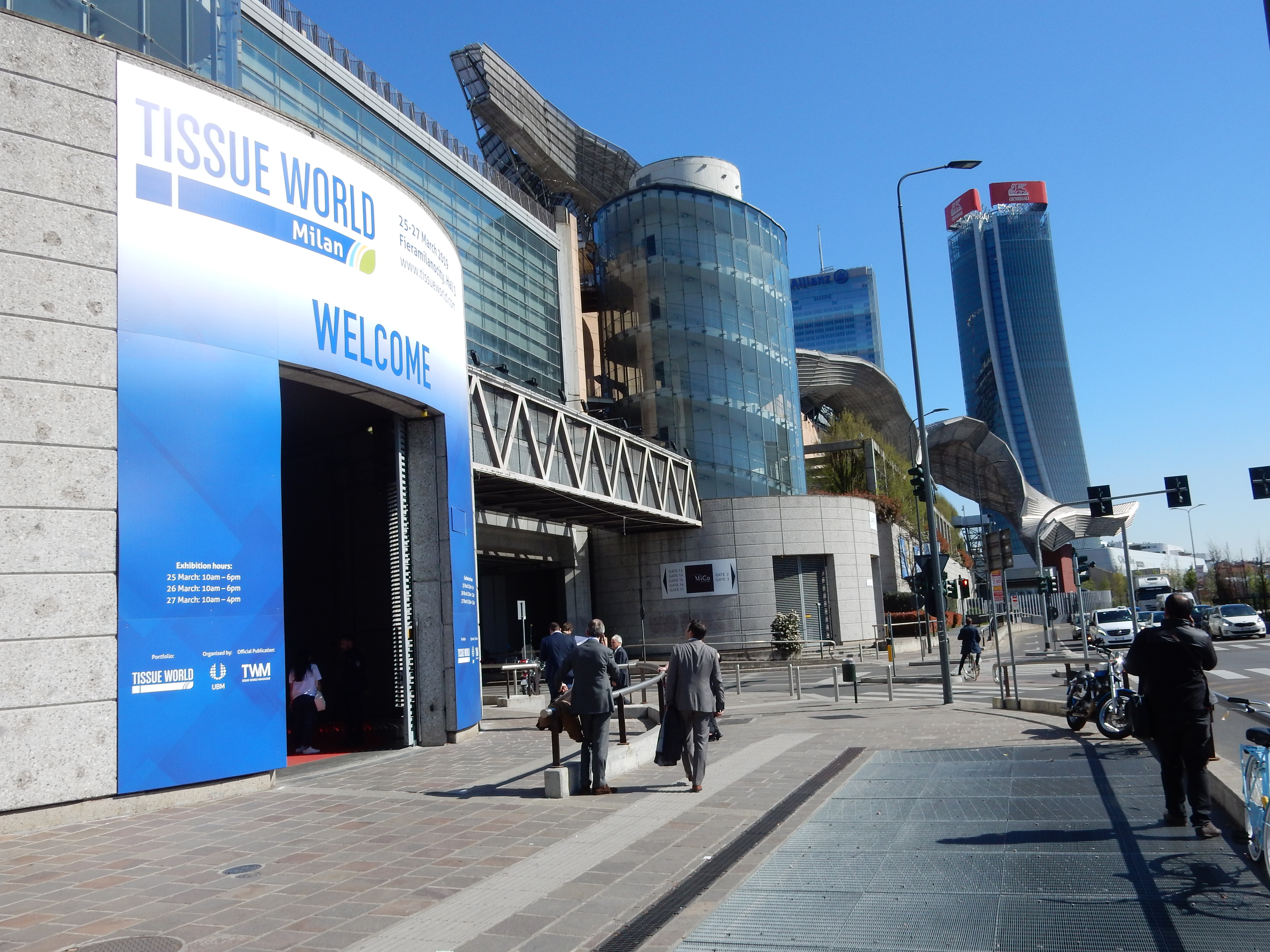 Ottoinnovation Hygienevorrichtung auf der Tissue World 2019 in Milan